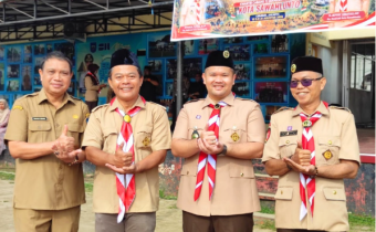 Pelepasan Kontingen Jambore Nasional Pramuka