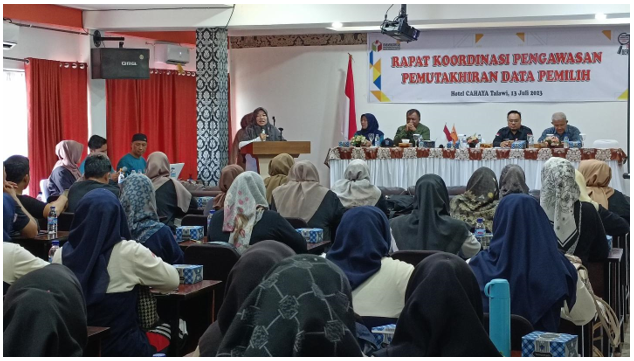 Jelang Masa Kampanye Pemilu 2024, Bawaslu Sawahlunto Lakukan Ini Kepada Jajarannya.