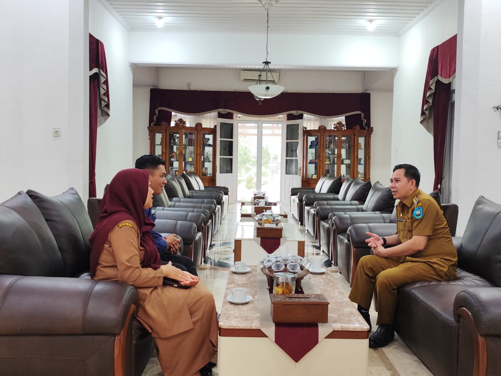 Silaturahmi Bawaslu Kota Sawahlunto dengan Pj.Walikota Sawahlunto