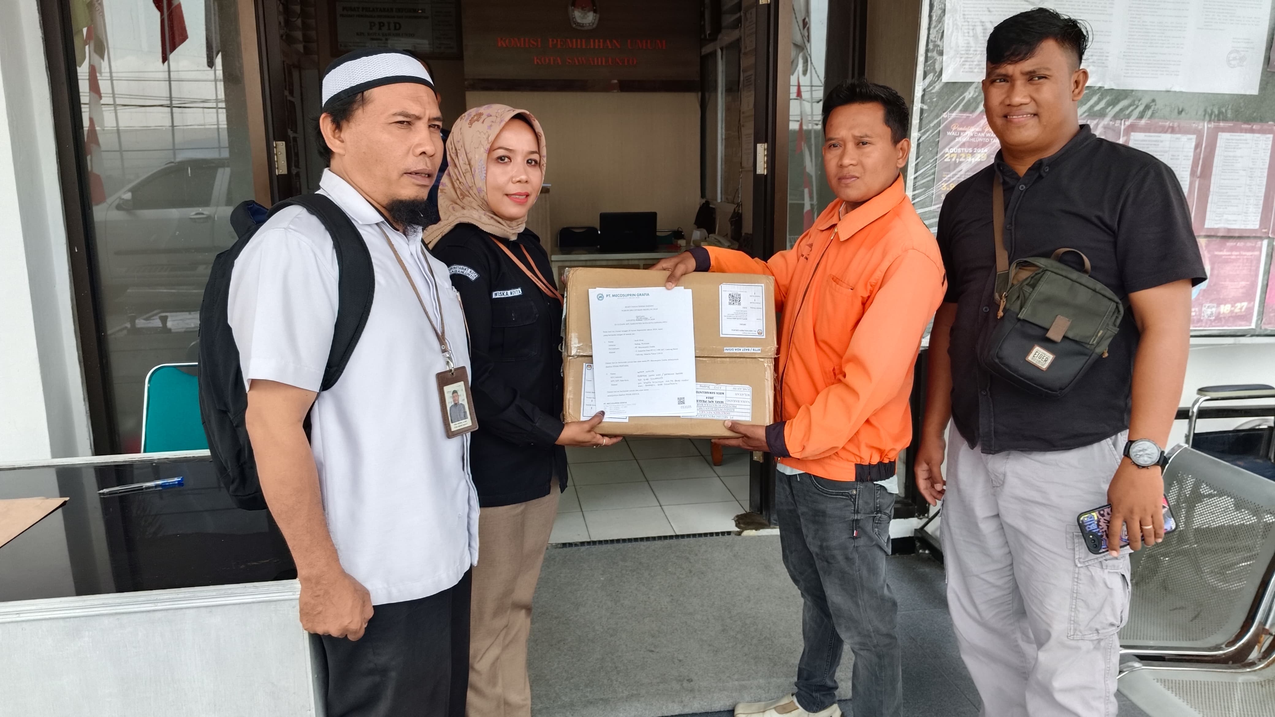 Kedatangan Segel Kertas