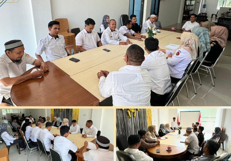 Kota Sawahlunto Bahas Program Kegiatan Bawaslu Kota Sawahlunto Dimasa Non Tahapan.