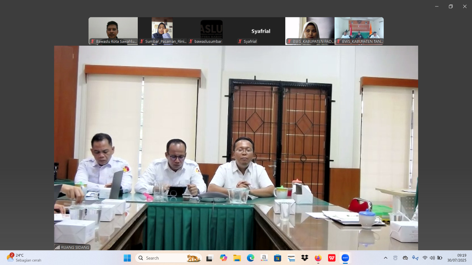 Rapat Koordinasi Layanan Data dan Informasi 