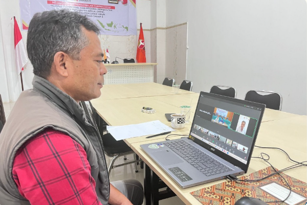 Kordiv HPPH  Zoom Meeting yang digelar oleh Bawaslu Provinsi Sumatera Barat bersama jajaran Bawaslu Kabupaten/Kota se-Sumatera Barat
