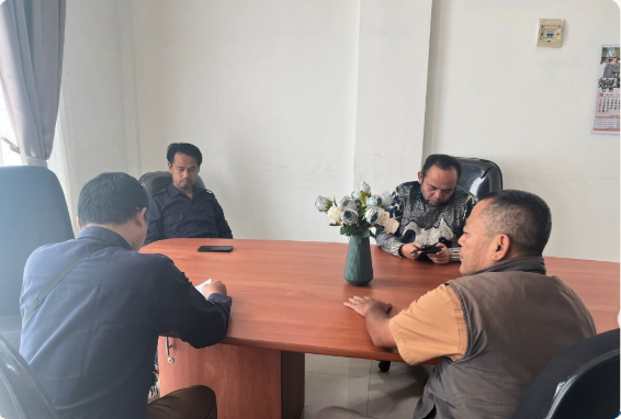 KPU Kota Sawahlunto melaksanakan koordinasi dengan Bawaslu Kota Sawahlunto terkait PDPB