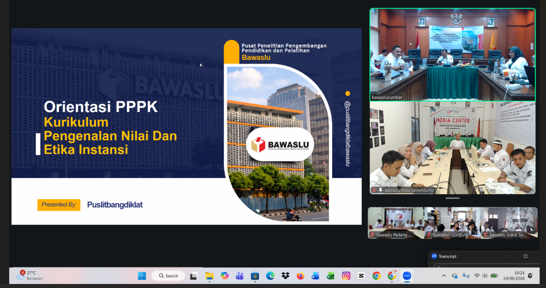 Pembukaan Orientasi PPPK 2026 se-Sumatera Barat