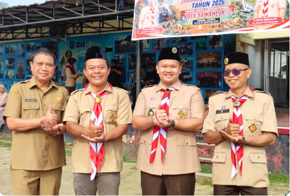 Pelepasan Kontingen Jambore Nasional Pramuka
