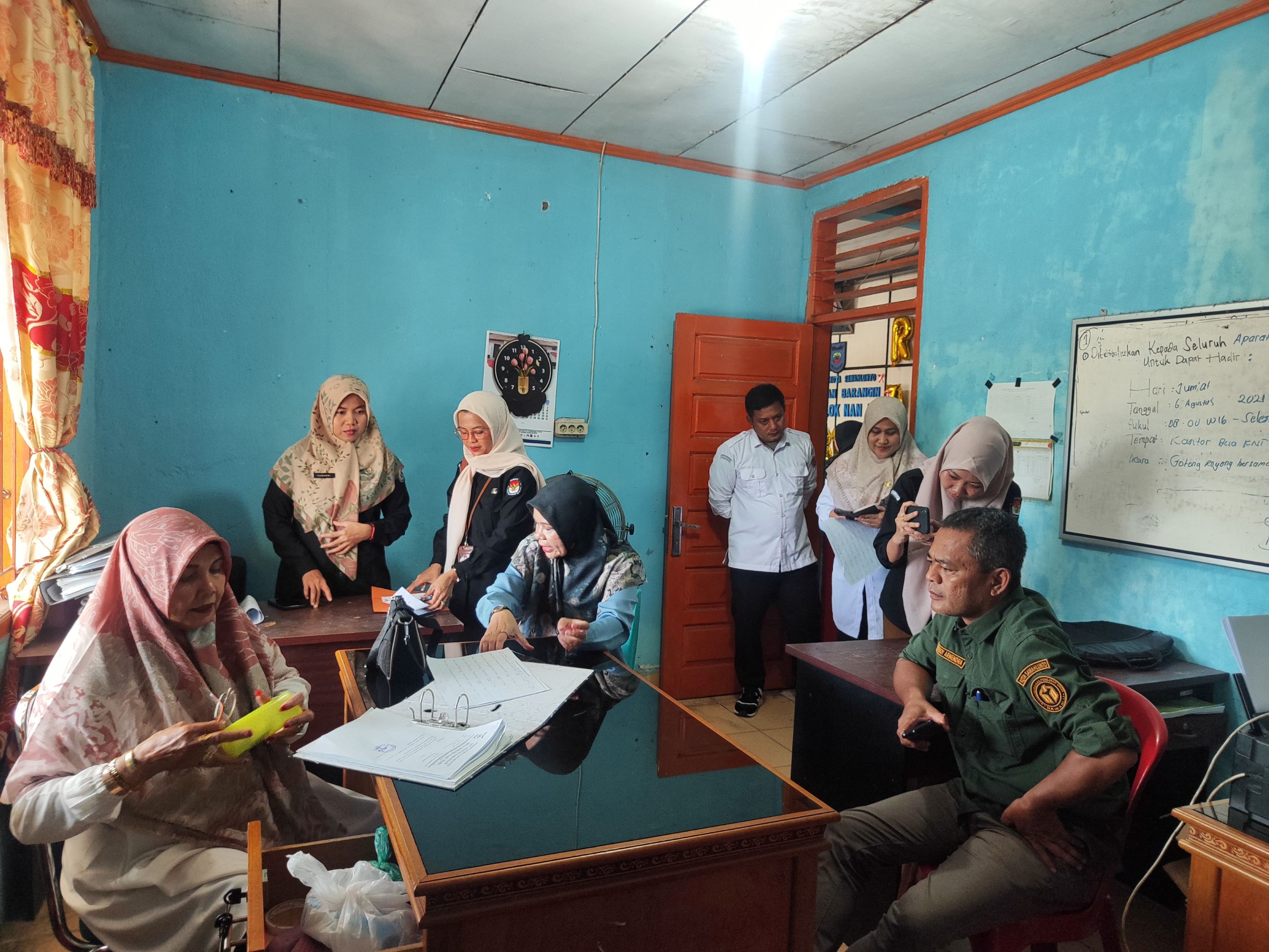 Bawaslu Kota Sawahlunto Awasi Coktas Data Pemilih di Kolok Mudiak dan Kolok Nan Tuo