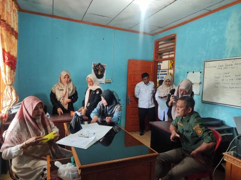 Bawaslu Kota Sawahlunto Awasi Coktas Data Pemilih di Kolok Mudiak dan Kolok Nan Tuo