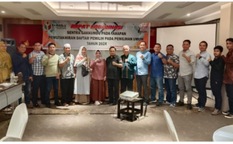 Rapat Koordinasi Sentra Gakkumdu Sawahlunto, Peringatan Dini Bagi Penyelenggara Pemilu 2024.