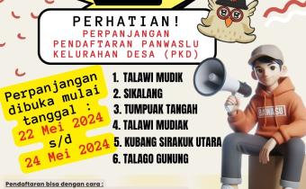 Perpanjangan Pendaftaran