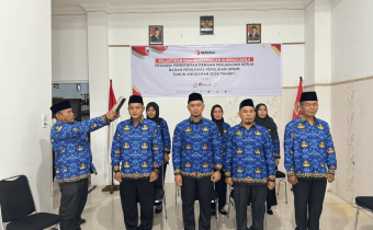 Pelantikan PPPK Bawaslu Kota Sawahlunto