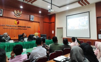 Evaluasi Pelaksanaan Produk Hukum Bawaslu Provinsi Sumatera Barat dan Bawaslu Kabupaten/Kota se-Sumatera Barat.