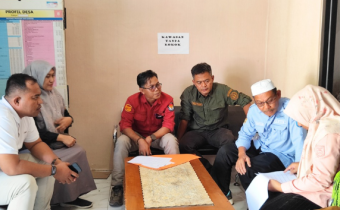 Pengawasan Coktas di Desa Kumbayau dan Desa Bukik Gadang