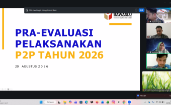 Rapat Pra-Evaluasi Pelaksanaan Pendidikan Pengawasan Partisipatif (P2P) Tahun 2026 