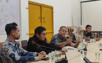 Koordinasi KPU swl ke Bawaslu swl