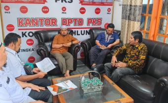 Bawaslu Sawahlunto Gelar Roadshow dan Konsolidasi Kepemiluan ke Partai PKS