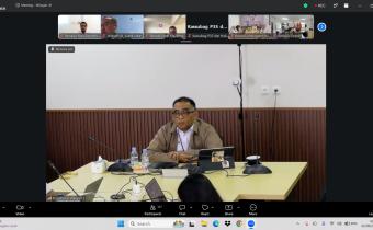 Bawaslu Kota Sawahlunto mengikuti kegiatan Rapat Pemantauan dan Pembinaan Pertanggungjawaban Belanja Dana Hibah Pilkada Serentak Tahun 2024